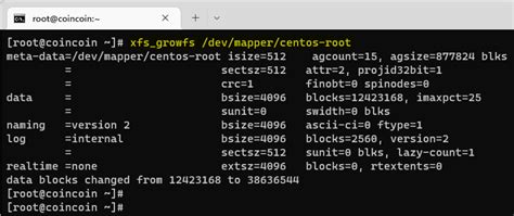 xfs growfs example.